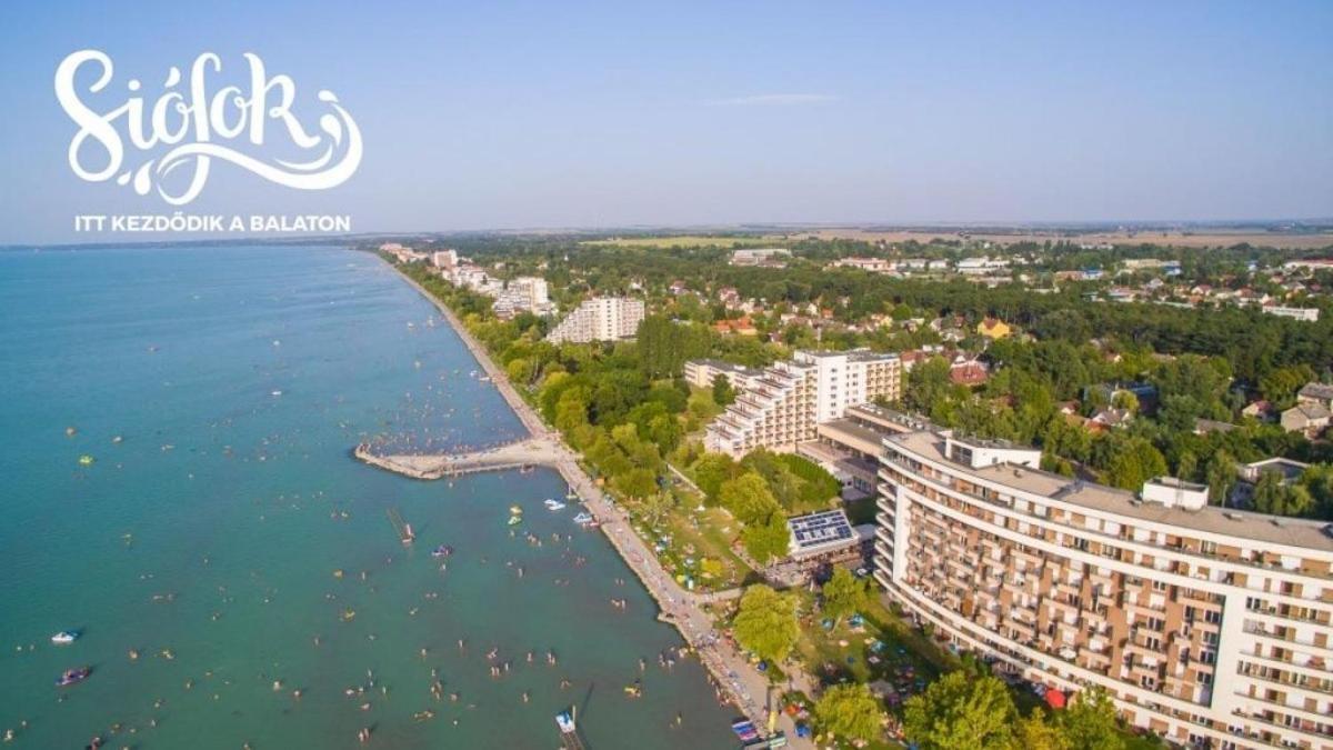 Siesta Sziget - Balaton-Parti Apartmanok Шиофок Экстерьер фото